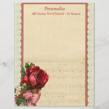  Elegant Romantic Musical Sheet Music Lace