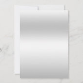 Elegant Romantic roze bow & zilver Glitter Wedding Save The Date (Achterkant)