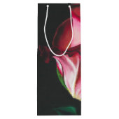 Elegant Romantic Single Roos Gift Bag Wijn Cadeautas (Achterkant)