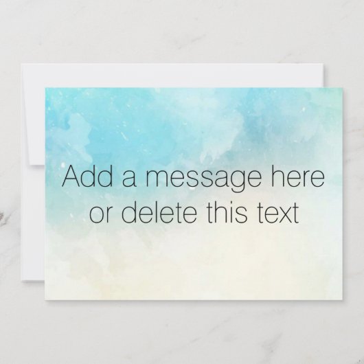 Elegant romantisch bloemboeket dank u kaart (Achterkant)