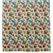Elegant Romantisch Bloemen  Roos Douchegordijn (Voorkant)