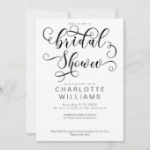 Elegant Romantisch Calligrafie Script Vrijgezellen Kaart (Voorkant)