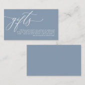 Elegant Romantisch, Een notitie over geschenken, G Informatiekaartje (Voorkant / Achterkant)