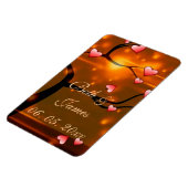 Elegant Romantisch Huwelijk Magneet (Linkerzijde)