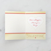 Elegant Romantisch Ik hou van je Valentijnsdag har Kaart (Binnen)