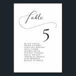 Elegant romantisch kalligrafiekaarten kaart<br><div class="desc">Kies een elegante kalligrafie voor je trouwbenodigdheden. Chic en romantisch,  het zal al uw behoeften aanpassen. Eenvoudig aan te passen,  verandert u de tekstkleur of de achtergrond zoals u wilt.</div>