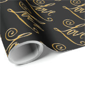 Elegant, romantisch, liefde cadeaupapier (Rol Hoek)