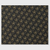 Elegant, romantisch, liefde cadeaupapier (Vlak)