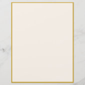 Elegant Romantisch Rood Rozen Schrijfpapier (Achterkant)