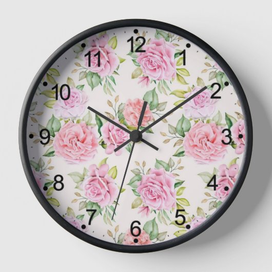 Elegant Romantisch Roos Bloemmotief (Voorkant)