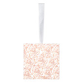 Elegant romantisch roos Gold rozen bruiloft design Decoratie (Rechts)