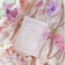 Elegant  Romantisch Roze Vrijgezellenfeest