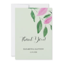 Elegant Romantisch Roze Wildbloemen Waterverf Kuns