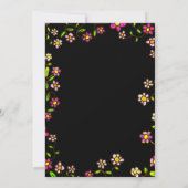 Elegant Romantisch Rozen Lichten Bloemen Vrijgezel Kaart (Achterkant)