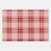 Elegant rood geplakt patroon inpakpapier vel (Voorkant)