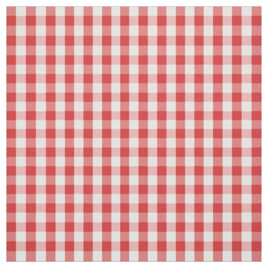 Elegant rood geruit patroon stof (Swatch)