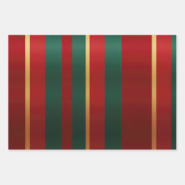 Elegant rood goud en groen luxe vet inpakpapier vel