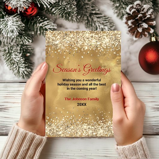 Elegant rood goud marmer kunst Kerstmis nieuwjaar