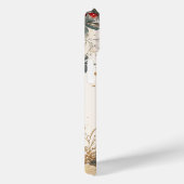 Elegant Rood Goud Monogram Naam Aangepast Case-Mate iPhone Case (Achterkant / Rechts)