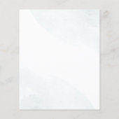 Elegant rood groen kerstfeestje flyer (Achterkant)