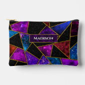 Elegant rood paarse girly geometrisch etui (Voorkant)