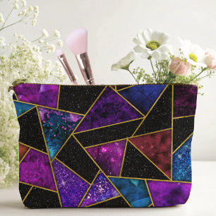 Elegant rood paarse girly geometrisch etui