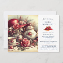 Elegant rood roos Pet thema theefeest