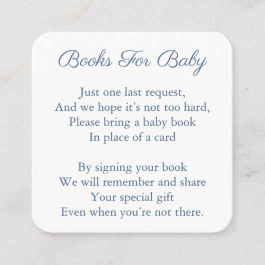 Elegant Rood Wit Blauw Vlag Monogram Baby shower Informatiekaartje (Voorkant)