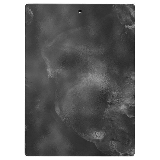 Elegant rood zwart goud meisjesachtig geometrisch klembord (Achterkant)