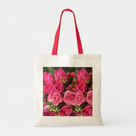 Elegant Roos Afbeelding Canvas tas