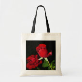 Elegant Roos Afbeelding Canvas tas (Voorkant)