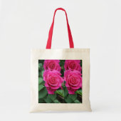 Elegant Roos Afbeelding Canvas tas (Voorkant)
