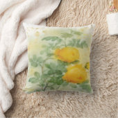 Elegant Roos Aquarel kussen (Deken)