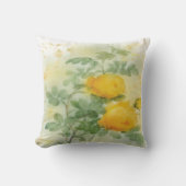 Elegant Roos Aquarel kussen (Voorkant)