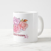 Elegant Roos Bloom Mok Design (Voorkant rechts)
