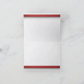 Elegant Roos bruiloft Bedankkaart (Binnen)