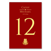 Elegant roos Chinees bruiloft met dubbel geluk Kaart (Achterkant)