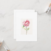 Elegant Roos Collectie Kaart (Voorkant / Achterkant in situ)