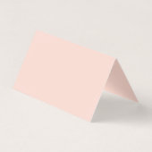 Elegant Roos Dank je roze Floral Wedding Kaart (Achterkant)