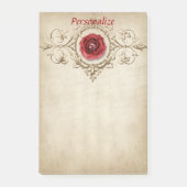 Elegant Roos Diamond personaliseert Post-it® Notes (Voorkant)