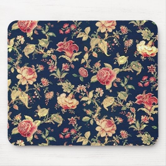Elegant  Roos Floral Mousepad Muismat (Voorkant)