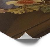 Elegant Roos Floral Painting, Anton Muller Poster (Hoek)