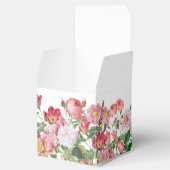 Elegant Roos Florals Wedding Favor Box Bedankdoosjes (Geopend)