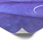 Elegant Roos Flower Photo Add Name Poster (Hoek)