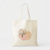Elegant Roos Gemini Constellation Romantisch Tote Bag (Voorkant)