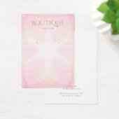 Elegant Roos Glow Earring Display Card Visitekaartje (Bureau)