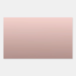 Elegant Roos Gold Blank Sjabloon Jouw tekst toevoe Rechthoekige Sticker