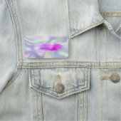 Elegant Roos Gold Brush Stroke, Ombre Naamplaatje (In situ)