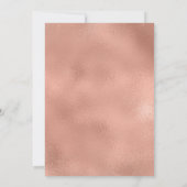 Elegant Roos Gold Butterfly Florence Vrijgezellenf Kaart (Achterkant)