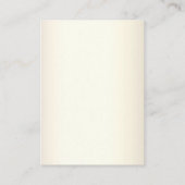 Elegant Roos Gold Calligraphy Champagne Wedding Informatiekaartje (Achterkant)